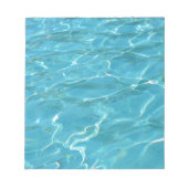 Türkiswasser Notizblock (Vorderseite)