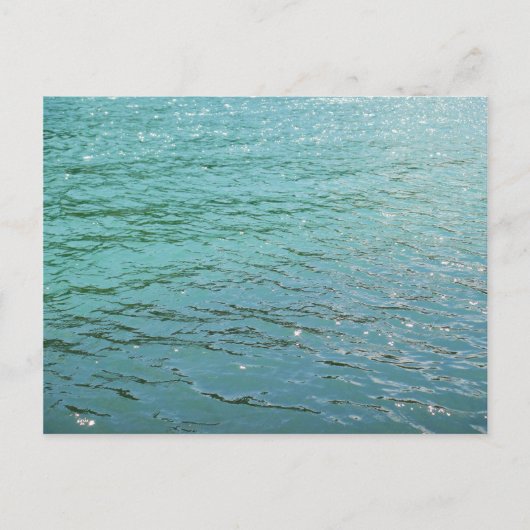 Türkiswasser Postkarte (Vorderseite)