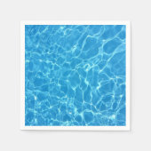 Türkiswasser Serviette (Vorderseite)