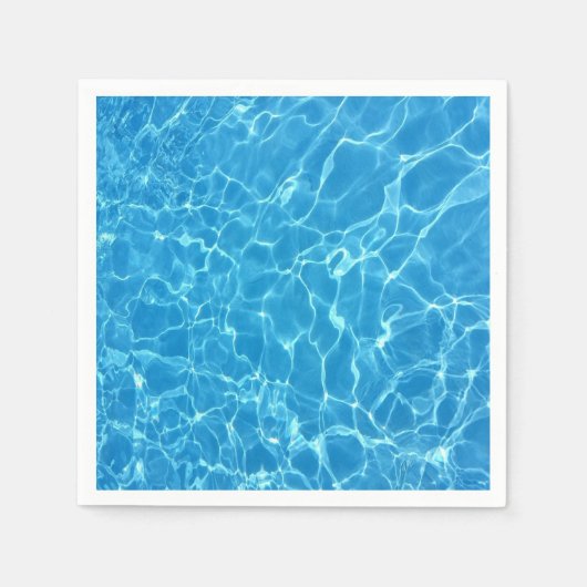 Türkiswasser Serviette (Vorderseite)