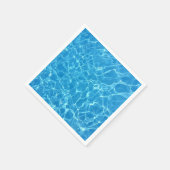 Türkiswasser Serviette (Ecke)