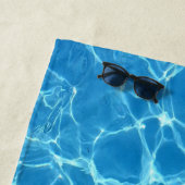 Türkiswasser Strandtuch (Beispiel)