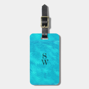 Türkiswelle Gepäckanhänger