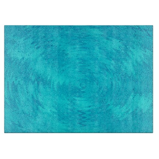 Türkiswelle Schneidebrett (Vorderseite)