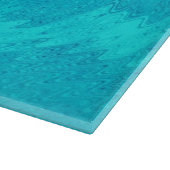 Türkiswelle Schneidebrett (Ecke)
