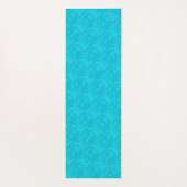 Türkiswelle Yogamatte (Rückseite)
