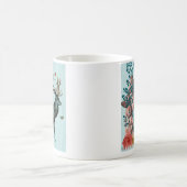 Türkiswild im Pilzwald 2 Kaffeetasse (Mittel)