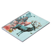 Türkiswild im Pilzwald 2 Notizblock (Linke Seite)