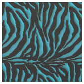 Türkiszebra-Tierdruck-Gewebe Stoff (Nahaufnahme)