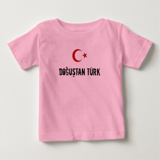 Turkiye Bebek Tulumu Baby T-shirt (Vorderseite)
