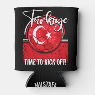 Türkiye-Flagge, türkischer Sportfan Dosenkühler