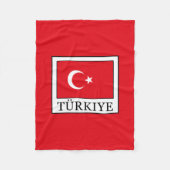 Türkiye Fleecedecke (Vorderseite)