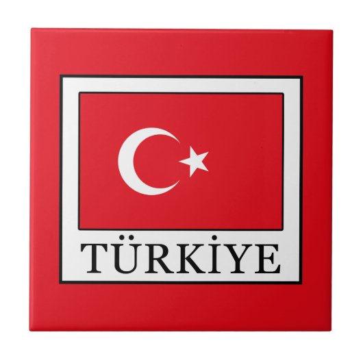 Türkiye Fliese (Vorderseite)