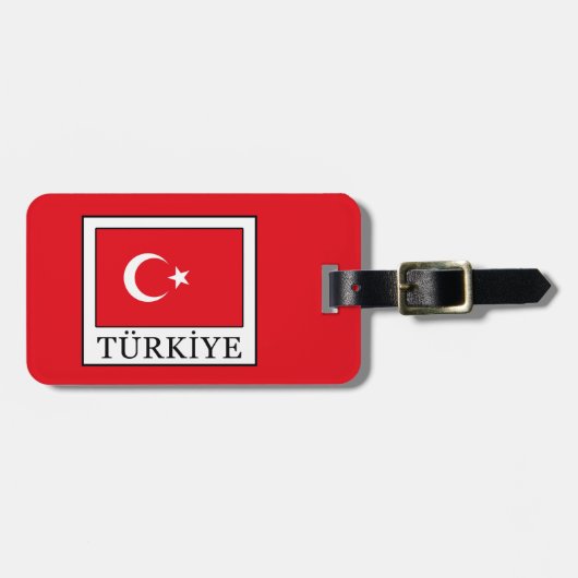 Türkiye Gepäckanhänger (Vorderseite horizontal)