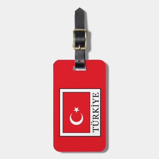 Türkiye Gepäckanhänger (Vorderseite vertikal)