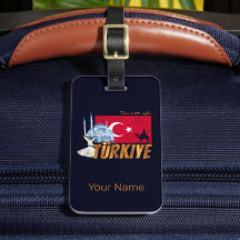 Türkiye Istanbul Vintage Flagge Türkei Souvenir