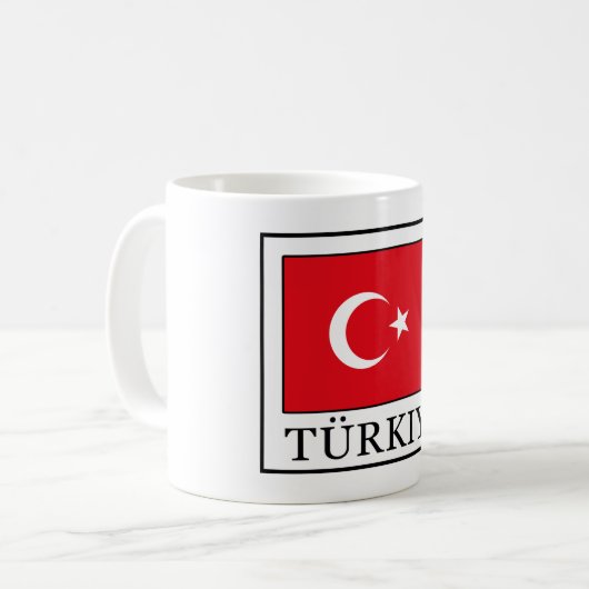 Türkiye Kaffeetasse (Vorderseite Links)