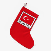 Türkiye Kleiner Weihnachtsstrumpf (Vorderansicht (hängend))