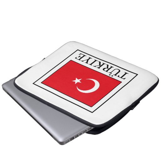 Türkiye Laptopschutzhülle (Vorne Knopf)