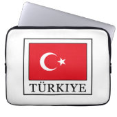 Türkiye Laptopschutzhülle (Vorderseite)