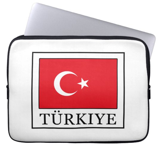 Türkiye Laptopschutzhülle (Vorderseite)