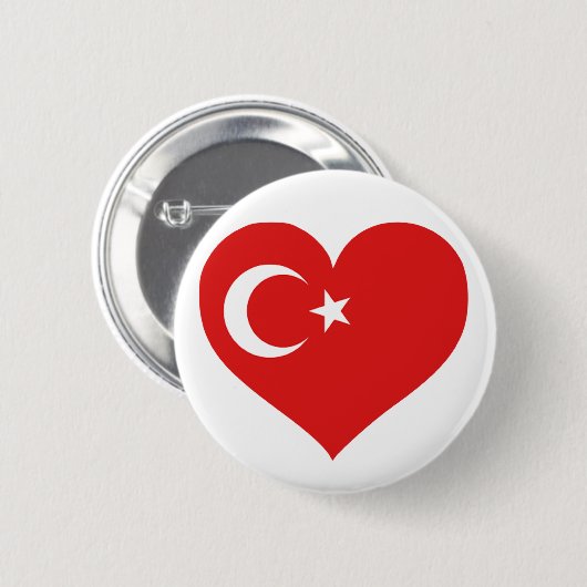 Turkiye-Liebe Button (Vorne & Hinten)