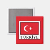 Türkiye Magnet (Vorderseite/Rückseite)
