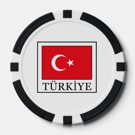 Türkiye Pokerchips (Vorderseite)