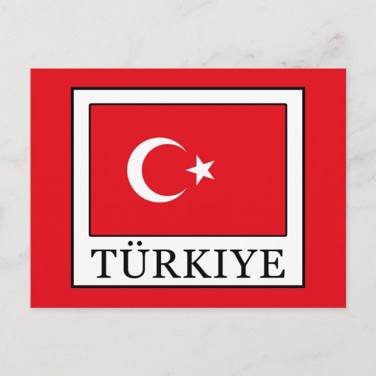 Türkiye Postkarte (Vorderseite)