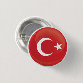 Turkiye Round Icon Flag Button (Vorne & Hinten)