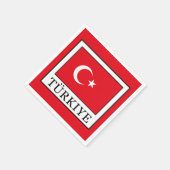 Türkiye Serviette (Ecke)