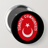 Turkiye (Türkei) COA Button (Vorne & Hinten)