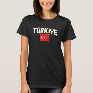 Türkiye, Türkei, Türk bayra, Türkisches Patriotisc T-Shirt