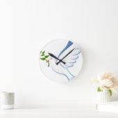 Türklappenstube Runde Wanduhr (Zuhause)