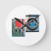Türkleber Runde Wanduhr (Vorderseite)