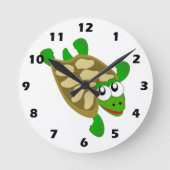 Türklemme Runde Wanduhr (Vorderseite)