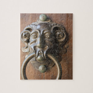 Türklopfer an der Neuen Residenz Puzzle