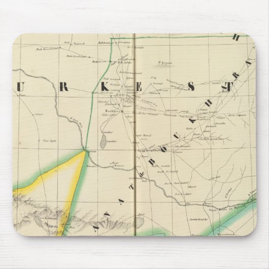 Turkmenistan Asien 54 Mousepad (Vorne)