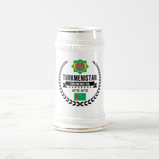 Turkmenistan Bierglas (Mittel)