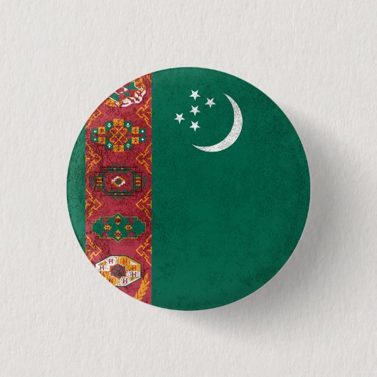 Turkmenistan Button (Vorderseite)