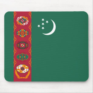 Turkmenistan Flag Mousepad