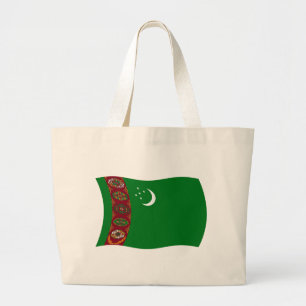 Turkmenistan-Flagge Tragetasche