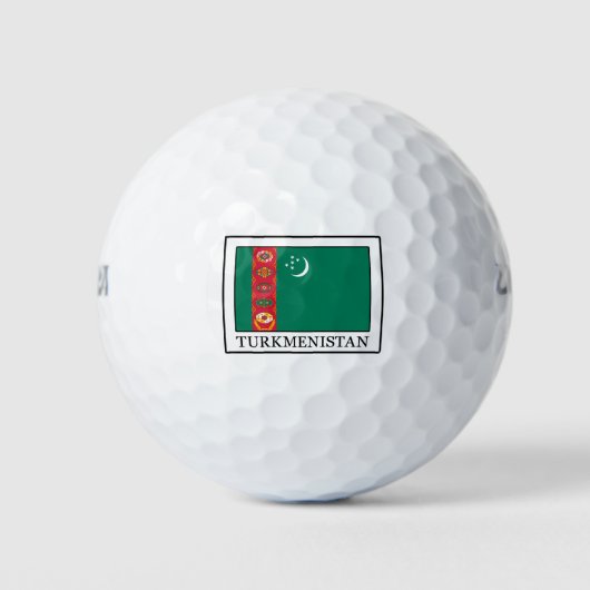 Turkmenistan Golfball (Vorderseite)