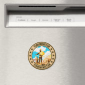 Turkmenistan Magnet (In Situ (Geschirrspüler))