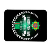 Turkmenistan Magnet (Horizontal)