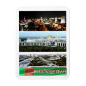 Turkmenistan - Mosaik - Magnet (Vertikal)