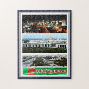 Turkmenistan - Mosaik - Puzzle