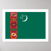 Turkmenistan Poster (Vorne)