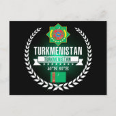 Turkmenistan Postkarte (Vorderseite)