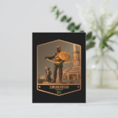 Turkmenistan Postkarte (Stehend Vorderseite)